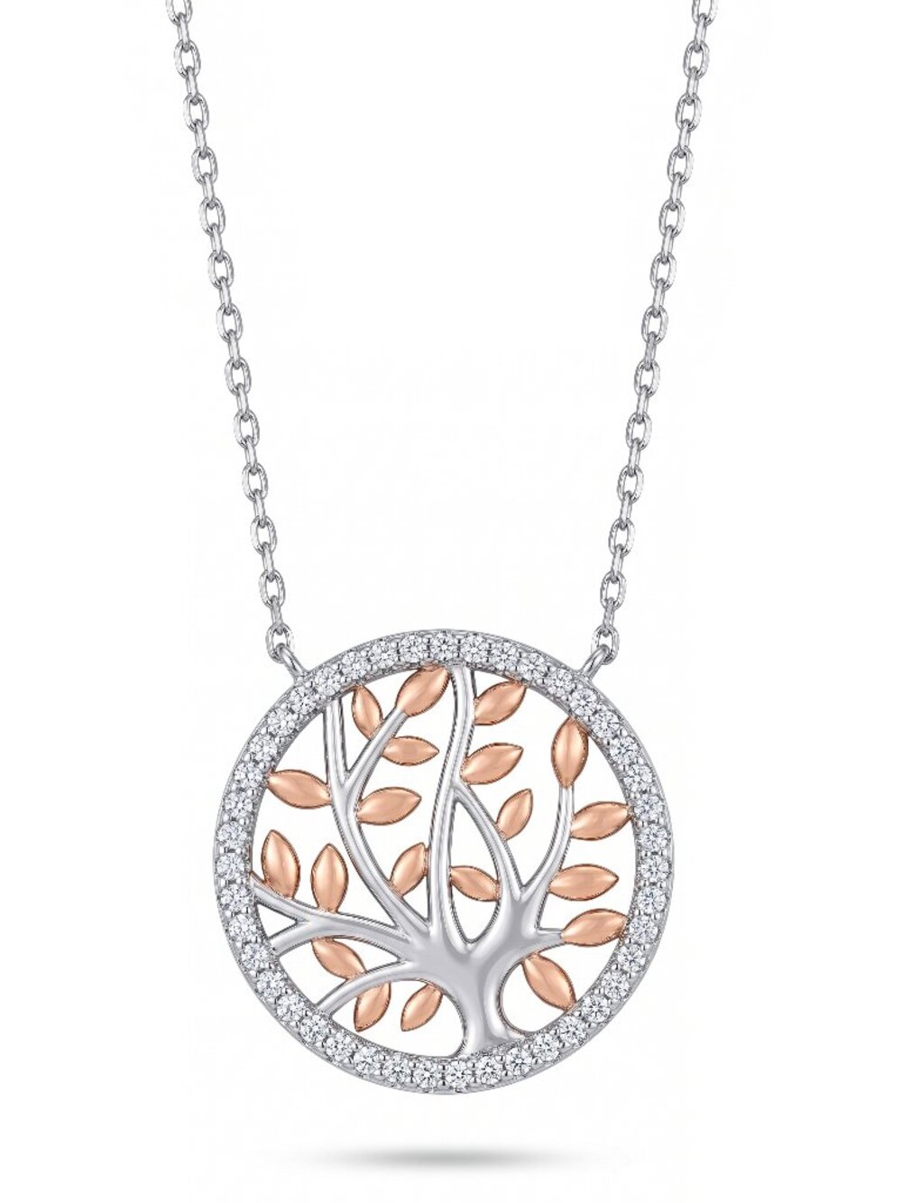Tree of Life Necklace - 925 Sterling Silver Charmed Aroma Fall Nature 2020